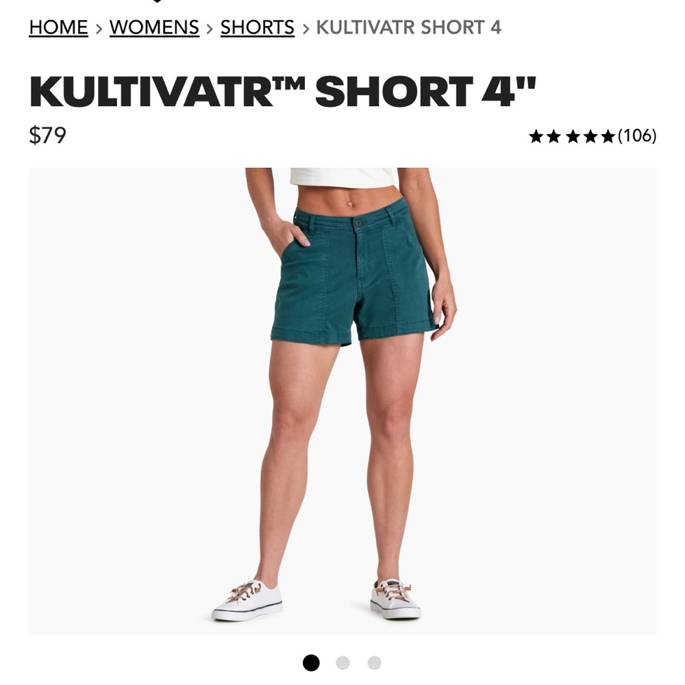 Kuhl Women's Rust Shorts